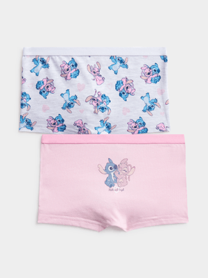 Jet Younger Girls Multicolour 2 Pack Lilo & Stitch Boy Leg