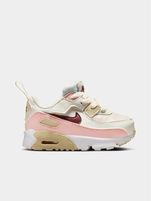 Nike Toddlers Air Max 90 Easyon Beige/Pink Sneaker