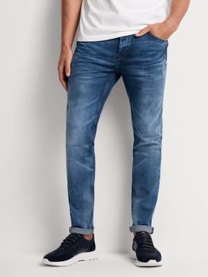 Fabiani Medium Blue Fashion Denim Jean