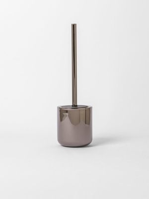 S&P Doha Toilet Brush Stainless Steel Gun Metal