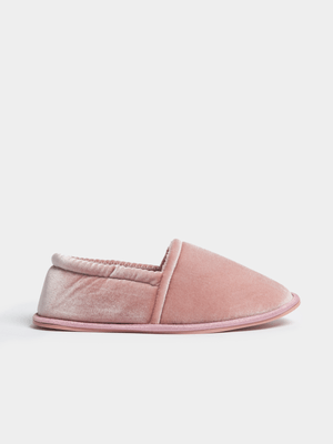 Jet Women's Blush Velour Stokie Slippers