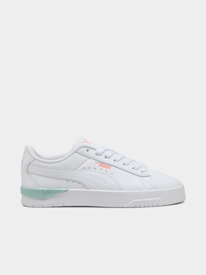 Junior Puma Jada Classic White/Blue Sneaker