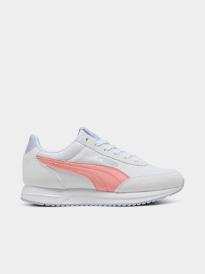 Women's Puma R78 Lightwind White/Pink Sneaker