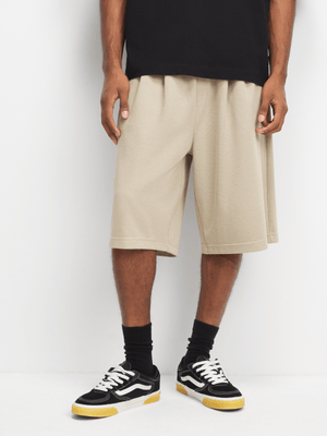 Redbat Classics Men's Taupe Knit Jorts