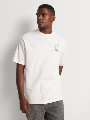 Men's Markham Novelty Basketball Graphic Natural T-Shirt