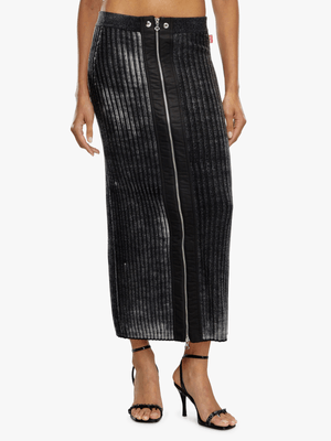 Women's Diesel Black M-Asi Skirt