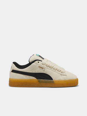 Puma Men's Suede XL Dark Rise Cream/Black Sneaker