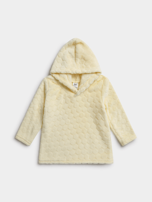 Jet Baby Yellow Embossed Hoodie