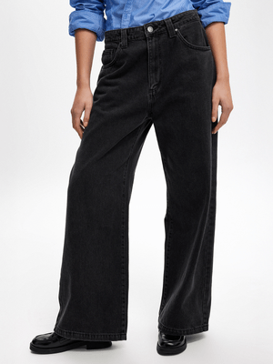 Women's Cotton On Black Super Baggy Jeans