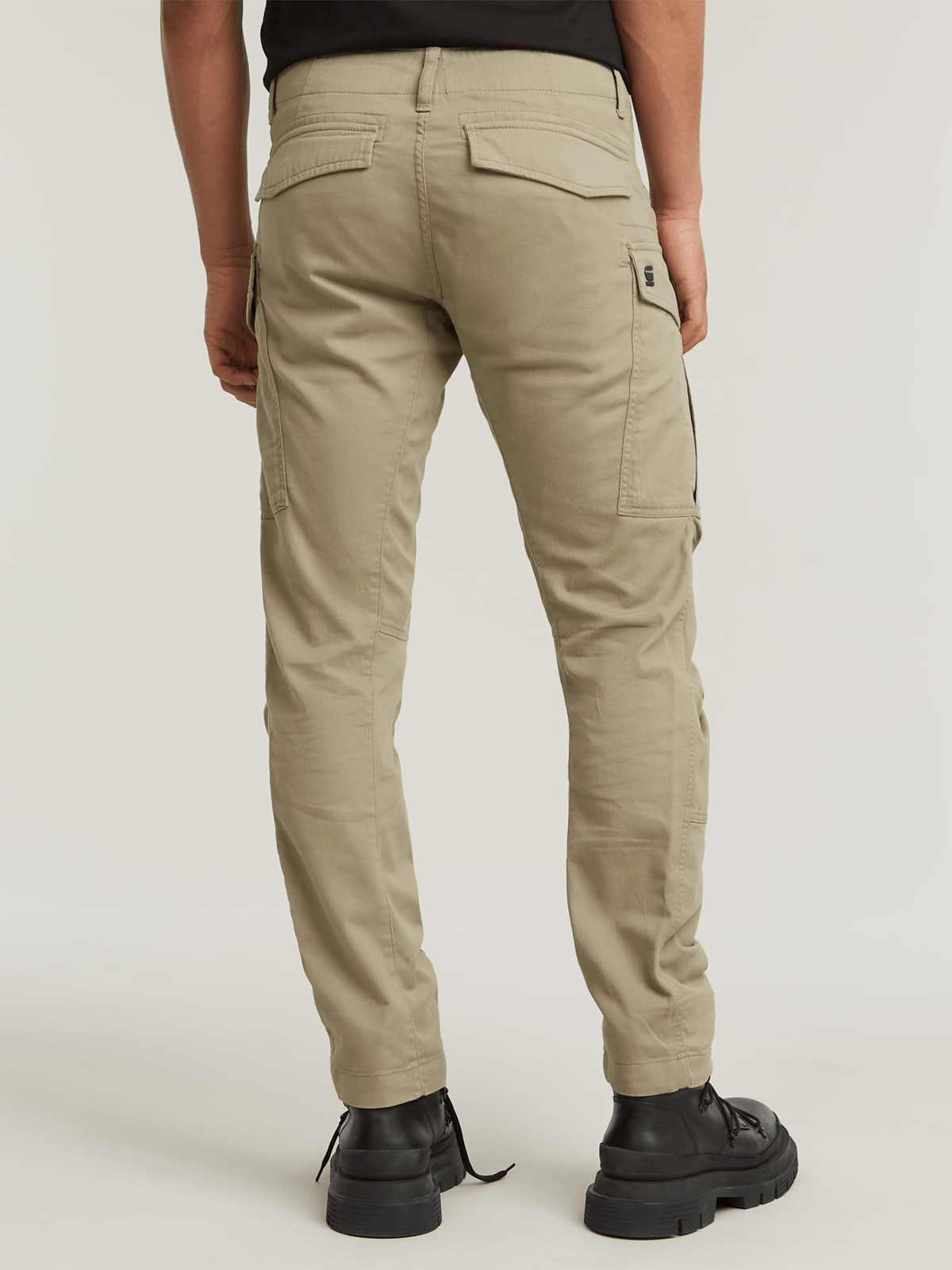 G-Star Men's Cargo 3D Regular Beige Tapered Pants - Bash.com