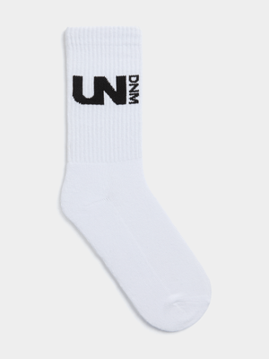 Men's Union-DNM White Socks