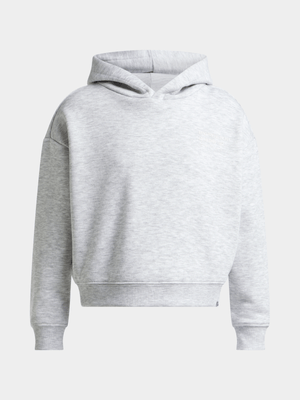 Girls TS Graphic Grey Hoodie