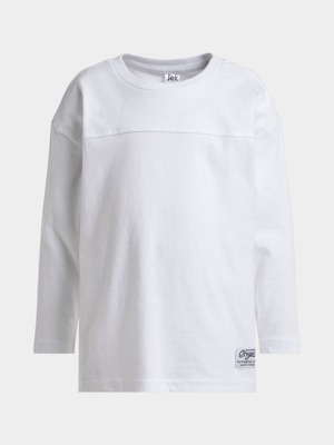 Jet Younger Boys White T-Shirt
