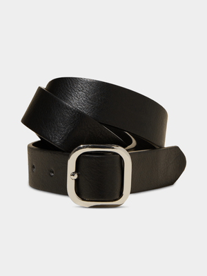 Women's Cotton On Black Slim Dad Belt
