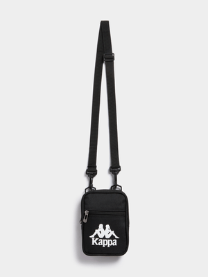 Kappa Black Shoulder Bag