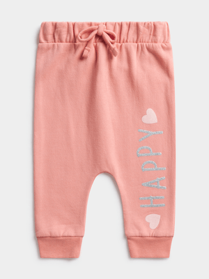 Jet Toddler Girls Pink Active Pants