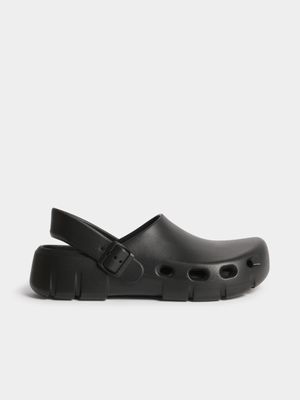 Birkenstock Men's Birki Flow Black Clog