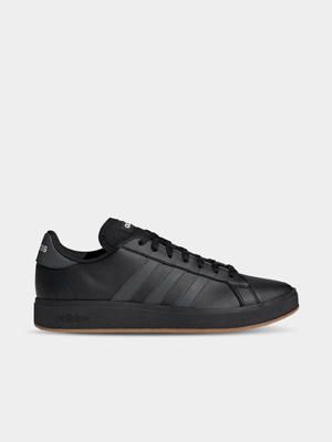 Mens adidas Grandcourt Base 2.0 Black Sneaker