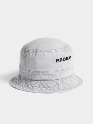 Redbat Unisex Light Grey Bucket Hat