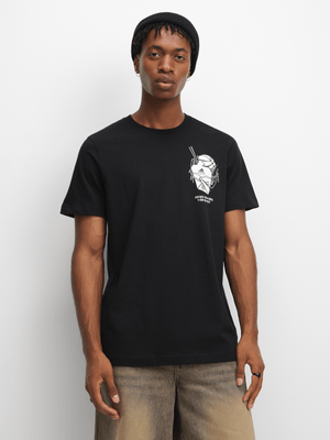 adidas Originals Men's Black T-Shirt