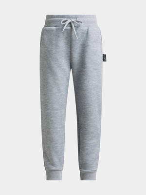 Exact Older Girl's Grey Melange Joggers