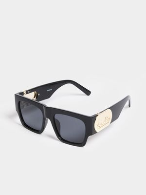 Luella Oval Large Rectangle Sunglasses