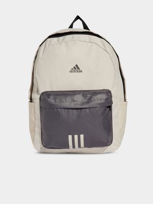 adidas Classic Badge Of Sport 3-Stripes Black/Alumina Backpack