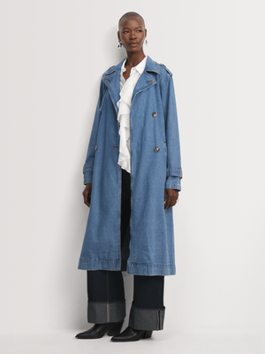 FF Denim Trench Coat