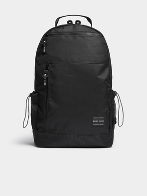 Men's Relay Jeans Front Zip Pocket Black Backpack