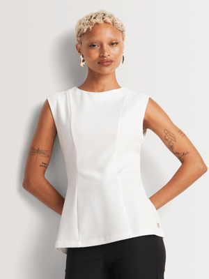 Longline Capsleeve Top