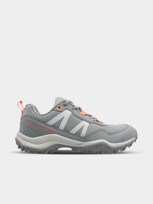 Womens Hi-Tec Conan Ultimate Grey/Burnt Coral Trail Running Shoes