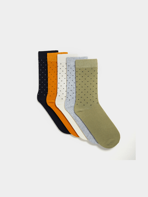 MKM Multicolour 5PK XXX FORMAL SOCKS