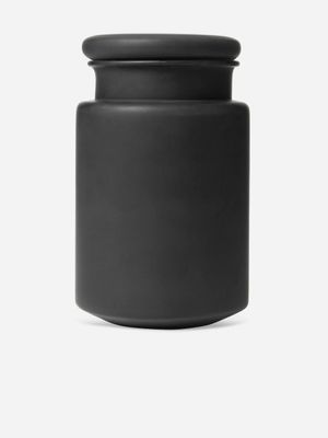 Jar Candle Nipped Black Large
