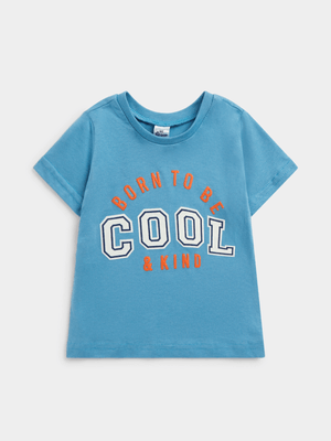 Jet Toddler Boys Blue T-Shirt