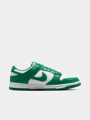 Nike Men's Dunk Low White/Green Sneaker