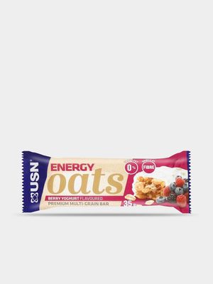 USN ENERGY OATS BAR BERRY YOGHURT 35G