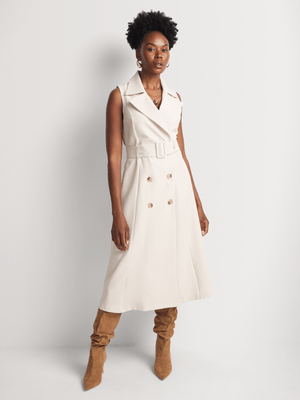 A-line Trench Dress