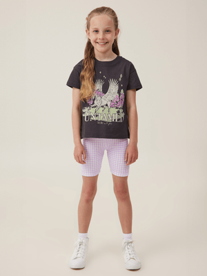 Cotton On Kids Purple Girl Hailey Bike Shorts
