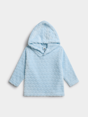 Jet Baby Blue Embossed Hoodie