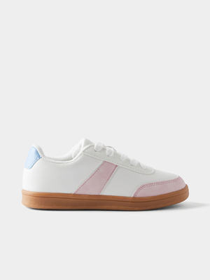 Cotton On Kids White Lenny Retro Sneakers