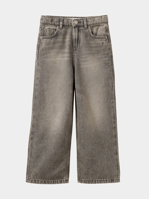 Cotton On Kids Grey Boy Super Baggy Jeans