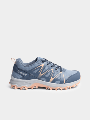 Junior Hi-Tec Jupiter Blue/Pink Sneaker