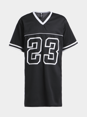 Jet Teen Girls Black Basketball Dress