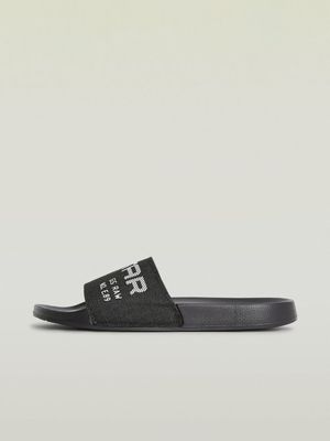 G-Star Men's Cart Black Slides