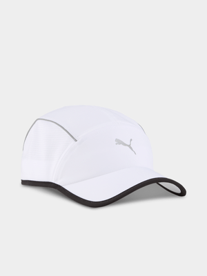 Puma Lightweight White Running Cap