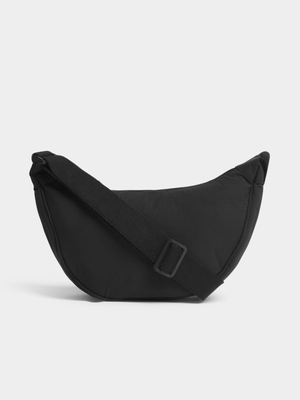 Exact Men's Black Crossbody Bag