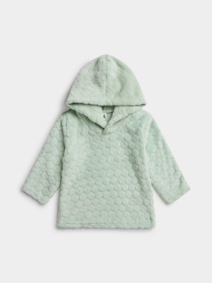 Jet Baby Green Embossed Hoodie