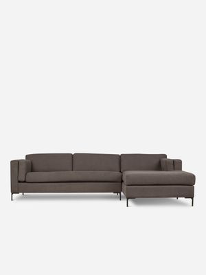 Rachel Corner Unit RHF Sabie Dark Grey|