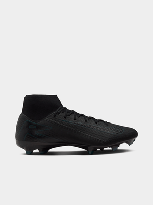 Mens Nike Mercurial Superfly 10 Academy FG/MG Black/Green Boots