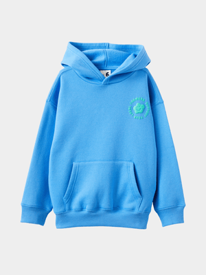 Cotton On Kids Girl Blue Sammie Oversized Hoodie